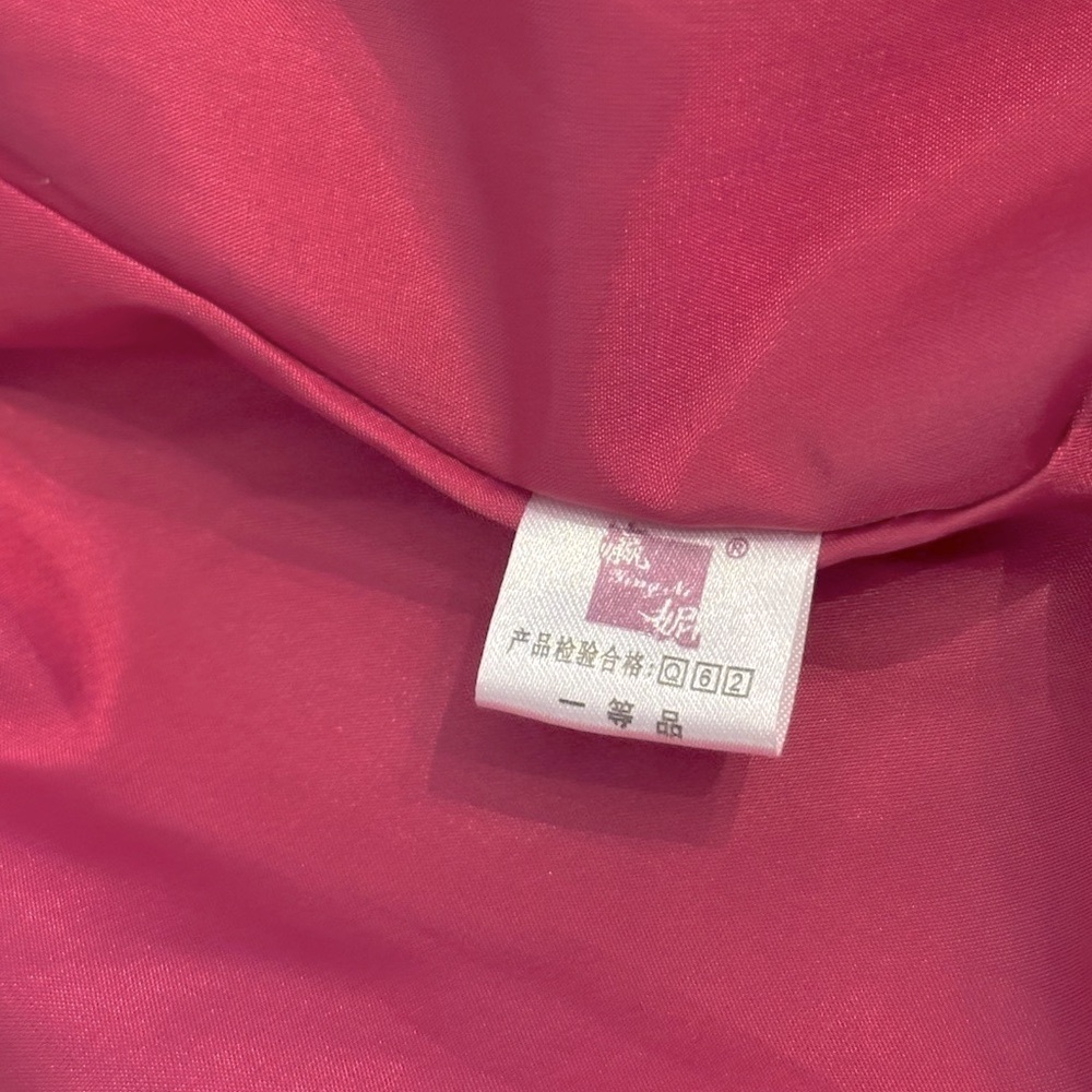Yinge Ni Fushia Women’s Coat. Sz-10 Barbiecore Purple/Pink. Gorgeous Buttons EUC - Picture 8 of 16